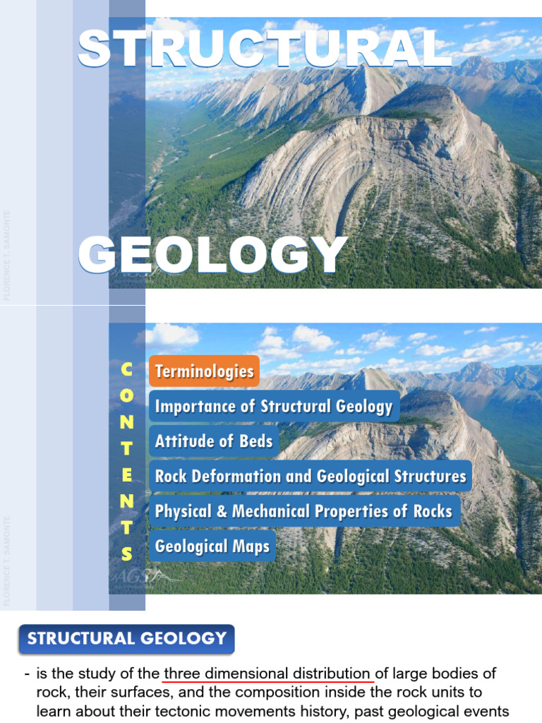 CHAPTER 4 Structural Geology 1 | PDF | Fault (Geology) | Structural Geology