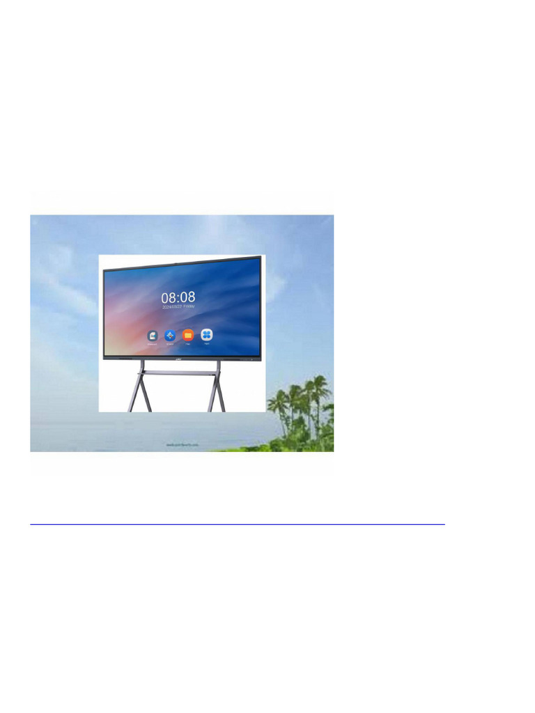 5967 JAV Interaktives Whiteboard 65 Zoll Smart Board 4K UHD Touchscreen ...