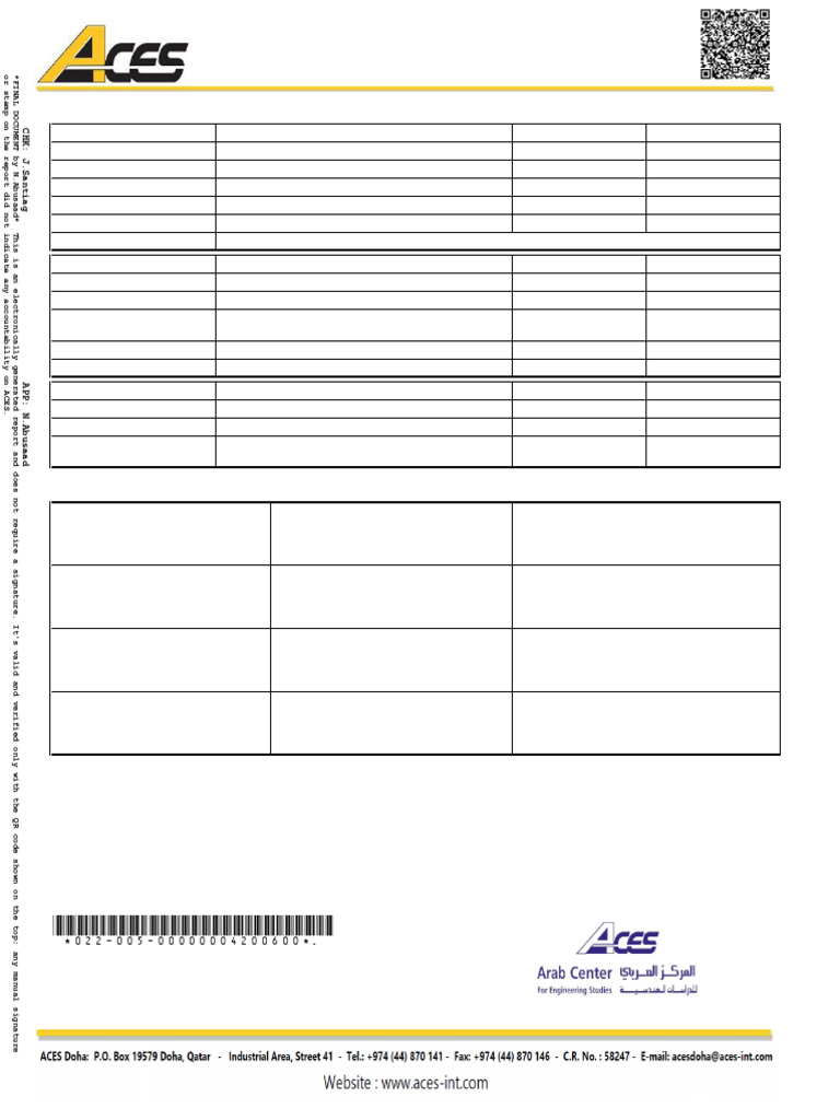 Gypsum Powder Test Report-DA.mmr24007986 | PDF