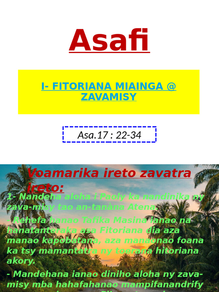 Asafi | PDF