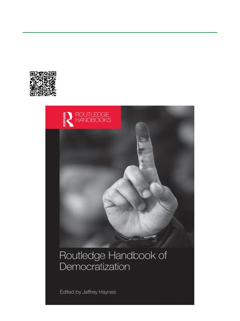 Routledge Handbook of Democratization - 1st Edition ISBN 9780415573771 ...