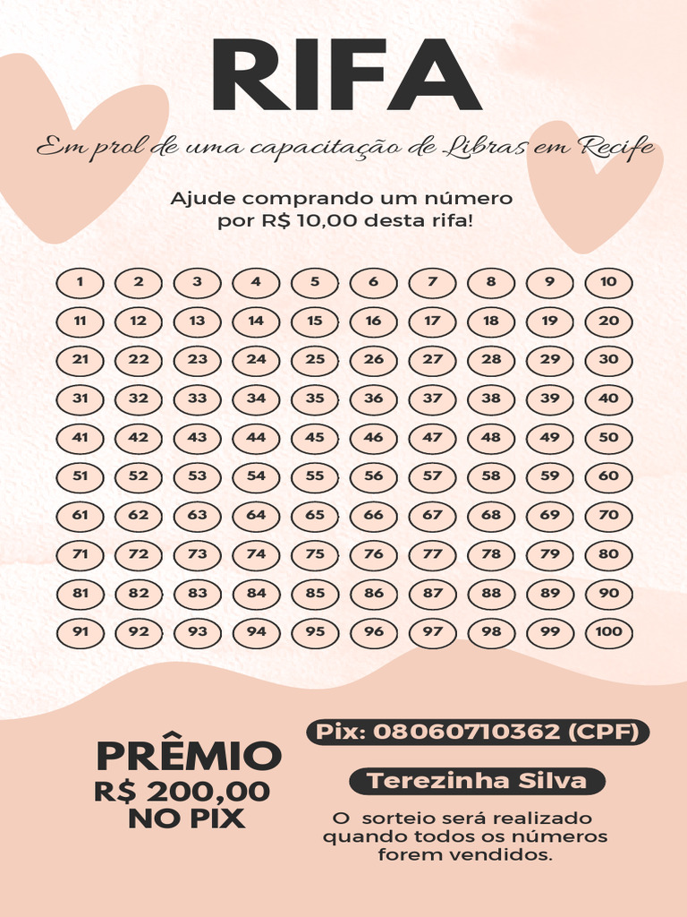 Rifa Pix Solidário Moderno Bege Instagram Story - 20251103 - 224902 ...