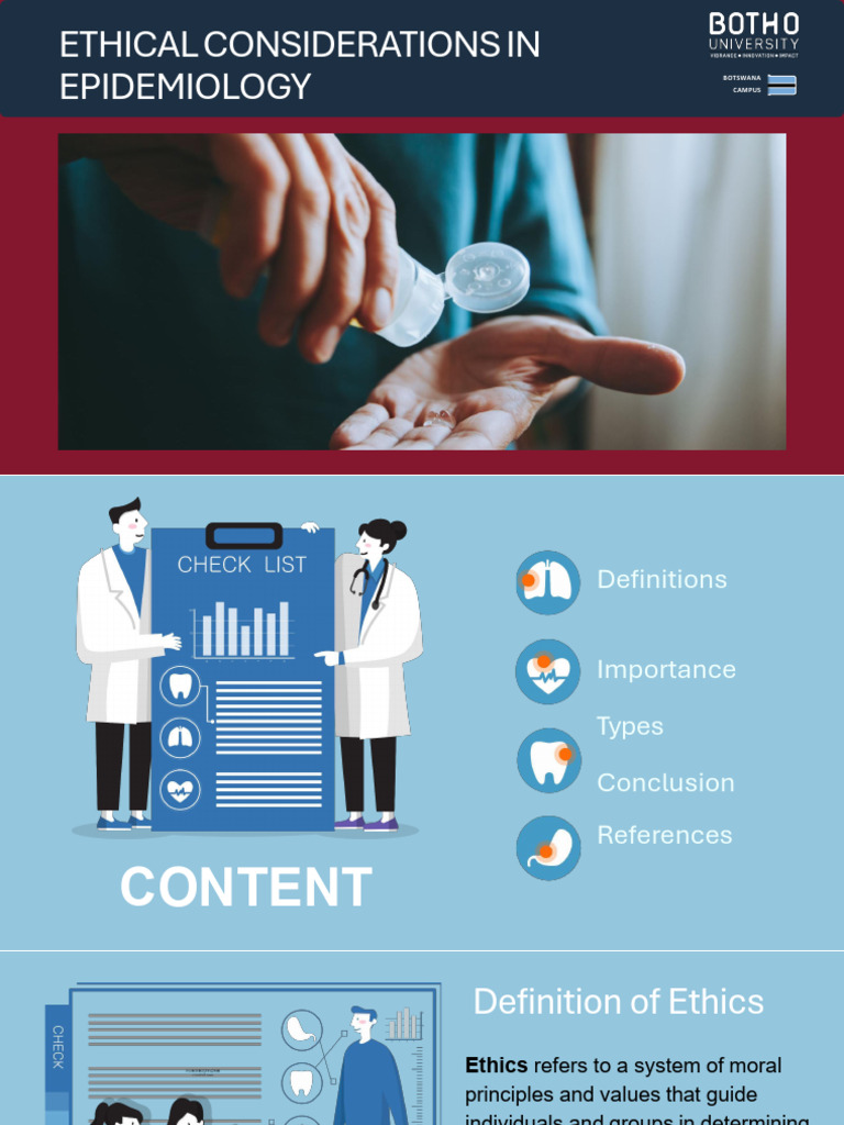 Ethical Considerations in Epidemiology WEEK 10 | PDF | Medicine ...