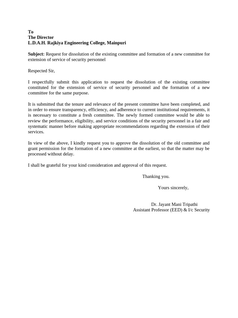Security Committee | PDF