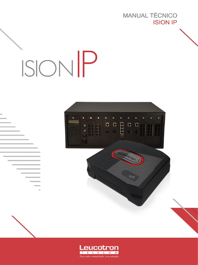 256M25R4 - Manual Técnico - Ision IP | PDF | Rede de computadores ...