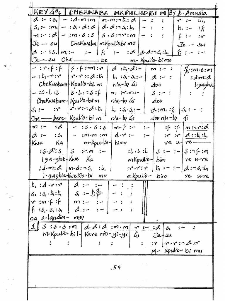 Jesu Chekwaba Mpuru Obi-1 | PDF
