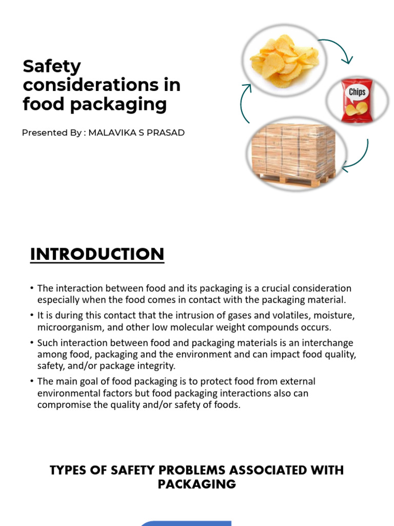 Safety Considerations in Food Packaging | PDF | Food Allergy | Chemical ...