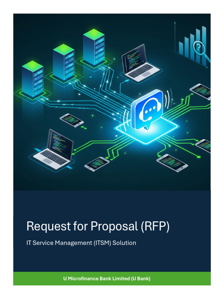 RFP Document - ITSM Solution For Ubank v1.0 | PDF | Request For ...