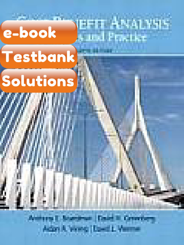 Testbank Accompany CostBenefit Analysis 4th Edition 0137002696 E-book ...