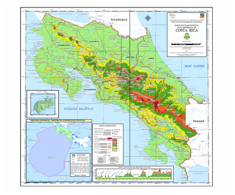 Costa Rica: Mar Caribe | PDF | Ciencias de la Tierra | Paisaje