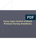 Fuzzy Logic Control of Blood Pressure During Anesthesia