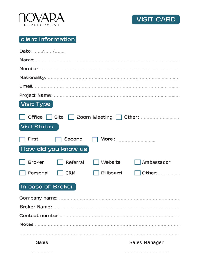 Visit Card New PDF | PDF