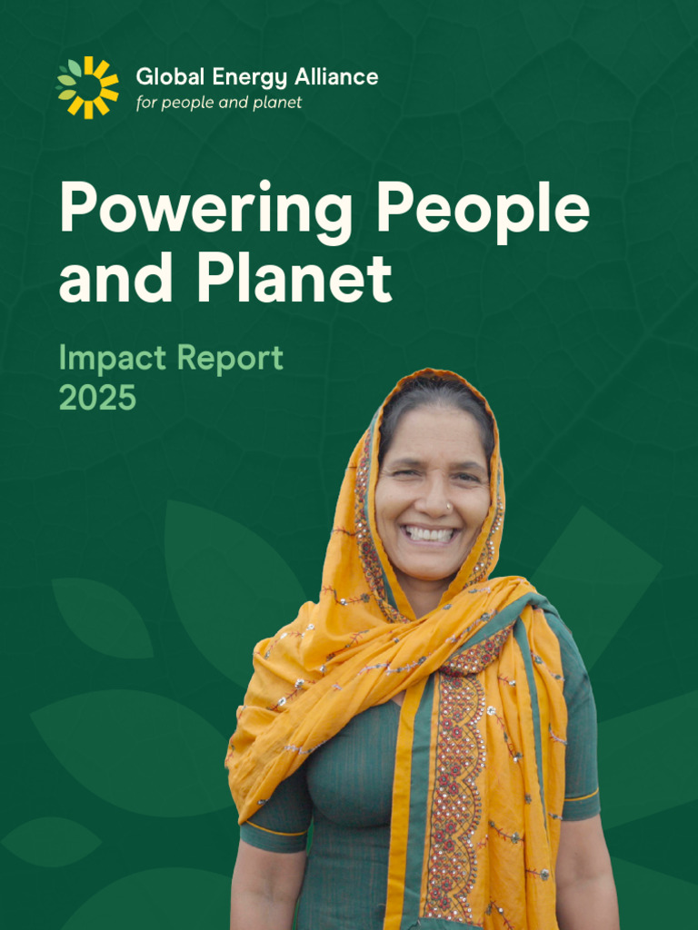 Global Energy Alliance P3 Impact Report 2025 3 | PDF