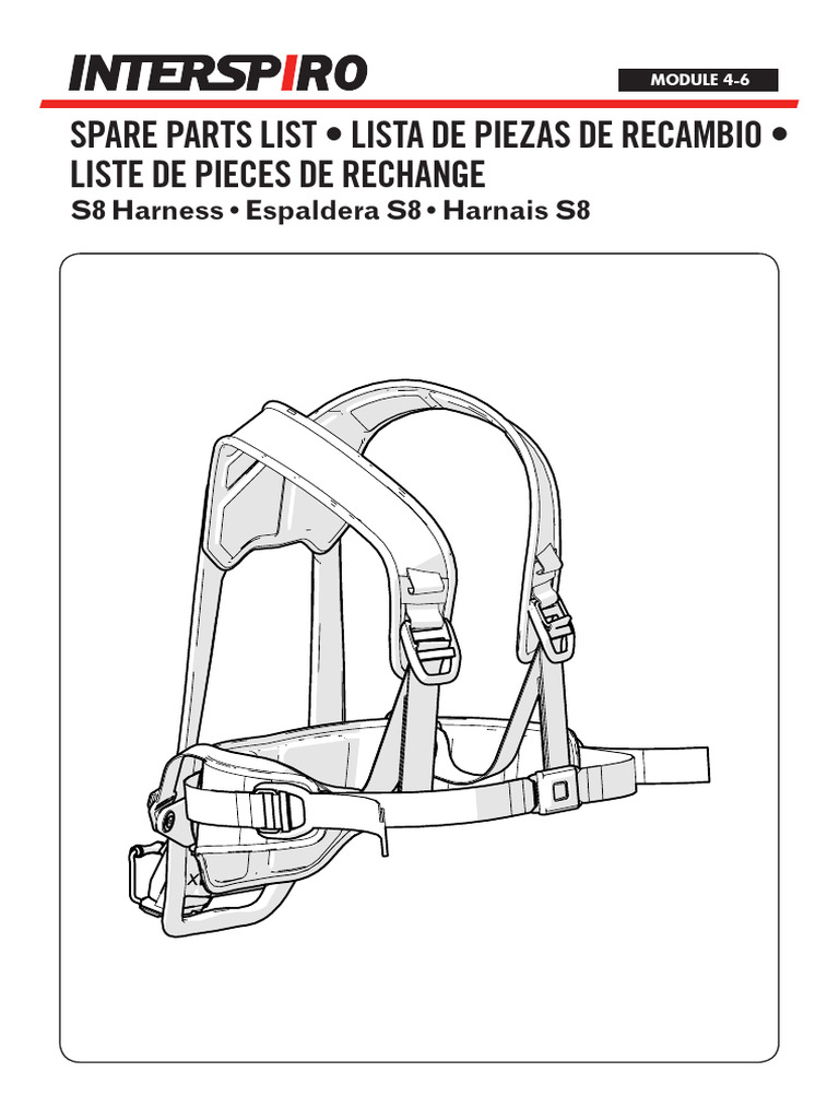 33357C91+Module+4 6+S8+Harness+Spare+Part+List+ (en+ES+FR) | PDF