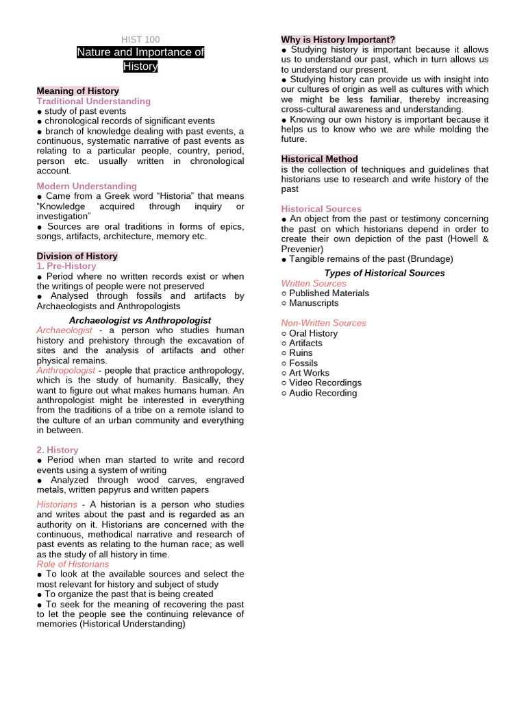 Hist 100 | PDF