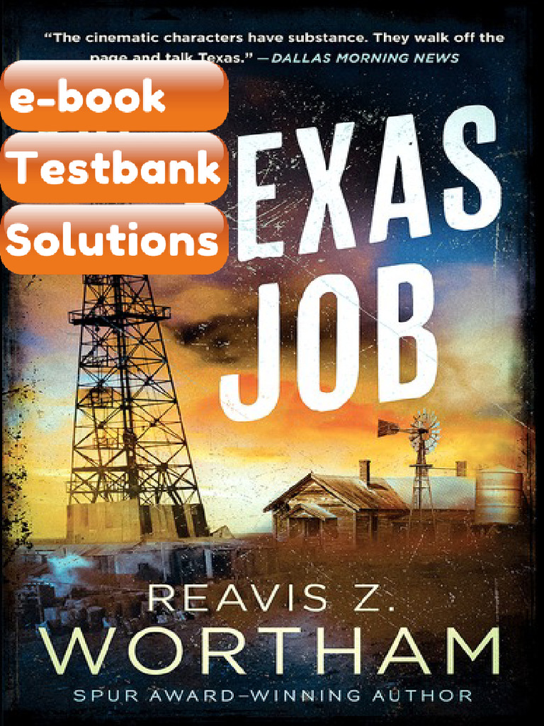 Testbank the Texas Job Reavis Z Wortham Download | PDF | Subscription ...