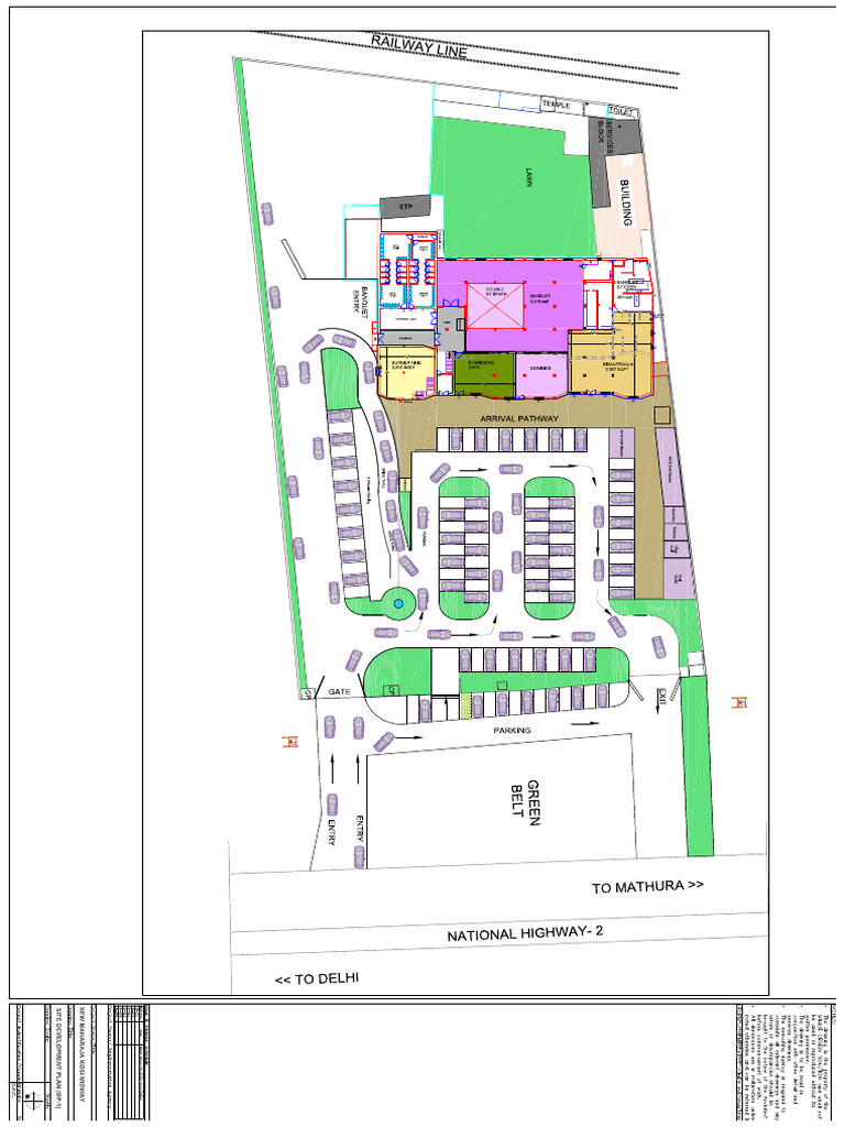 Site Development Plan Op1 | PDF