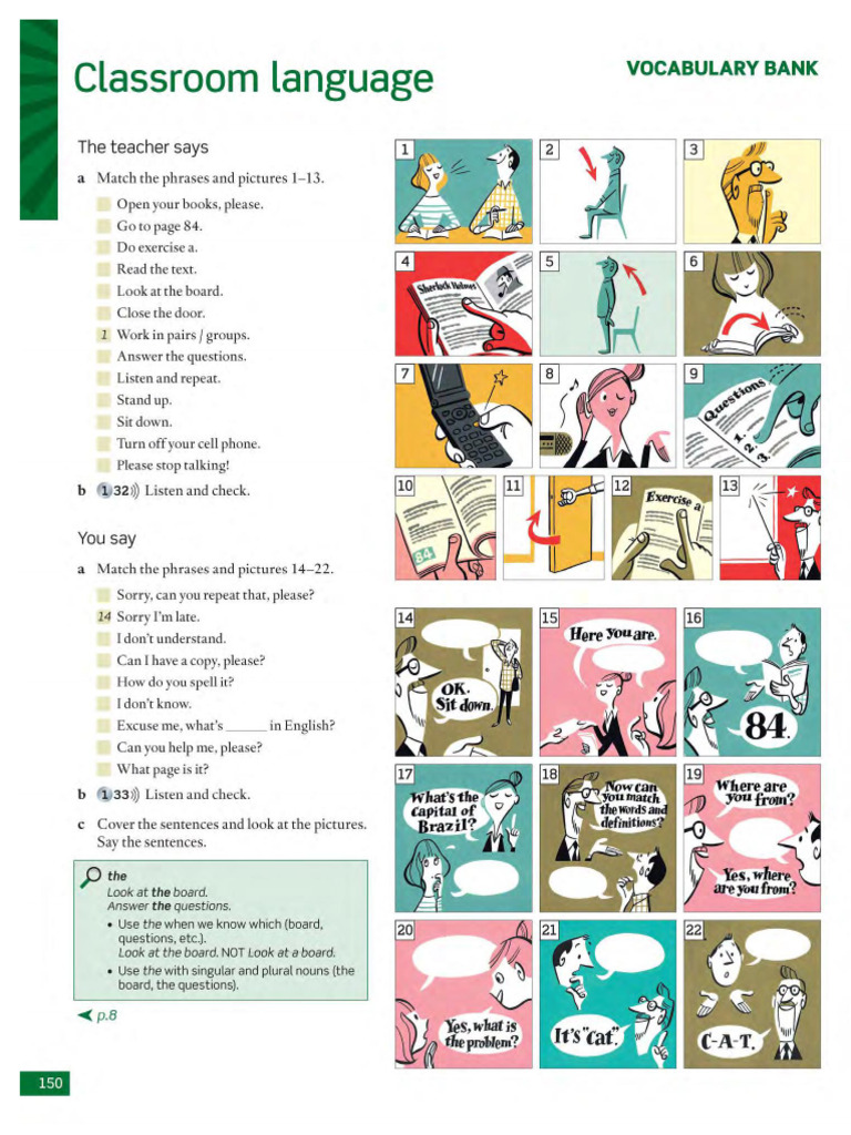 Classroom Languagex15 | PDF