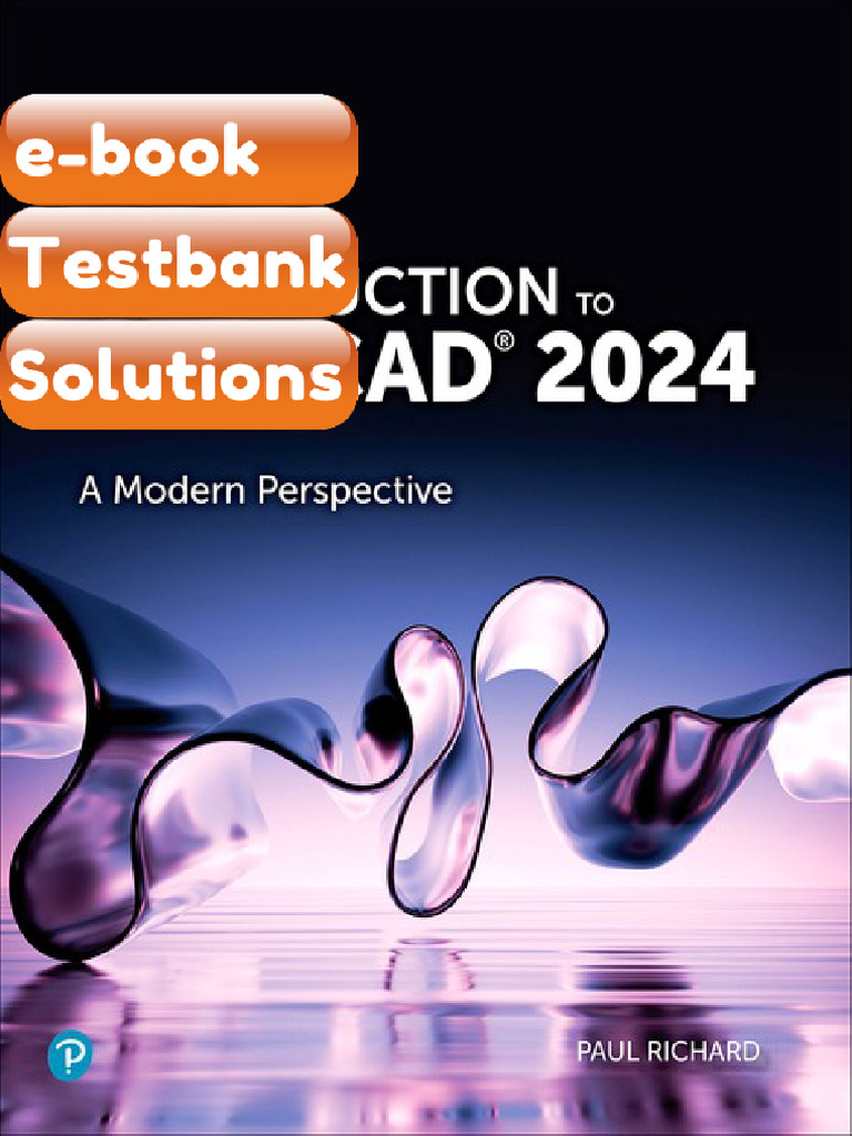 Testbank Introduction To AutoCAD 2024 Modern Perspective 1st Edition ...