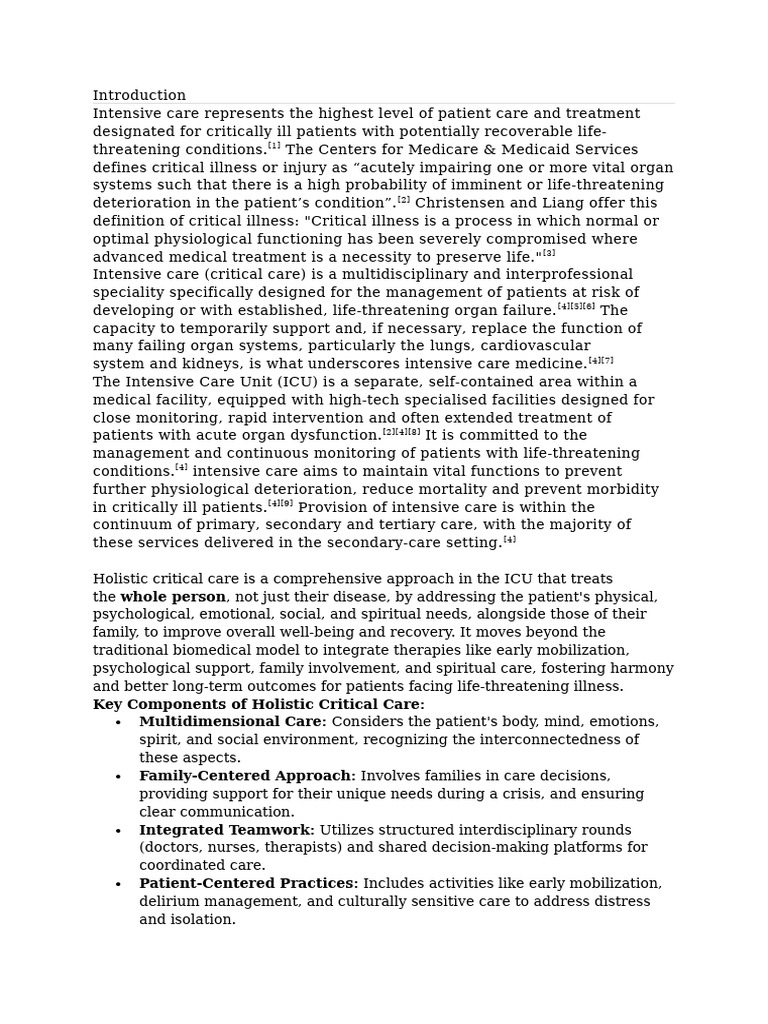 ICU 1 | PDF | Intensive Care Unit | Intensive Care Medicine