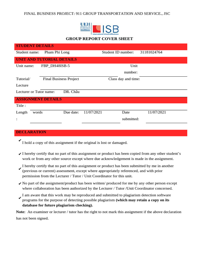 Final Business Project | PDF | Electric Car | Economies