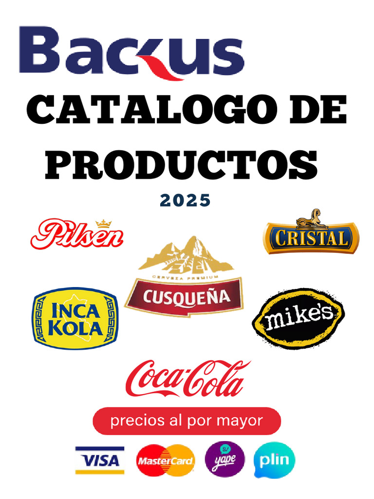 Catalogo Backus | PDF | Cerveza | Fabricación de cerveza