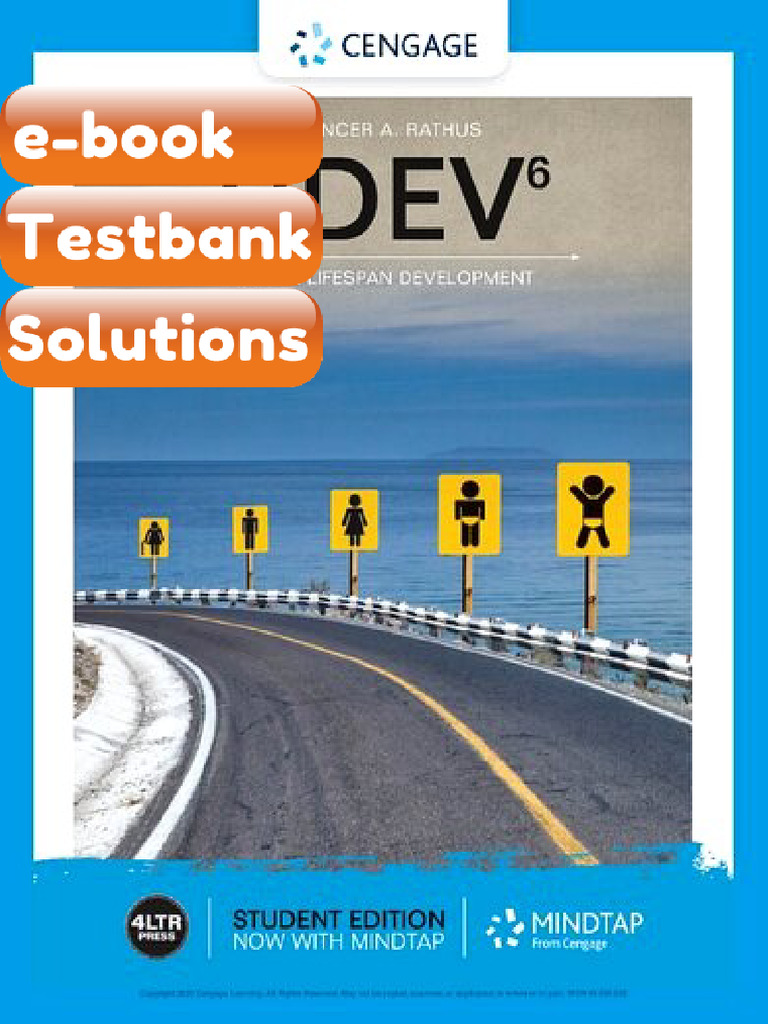 Testbank HDEV 6 Human Lifespan Development 6th Edition Spencer A Rathus ...