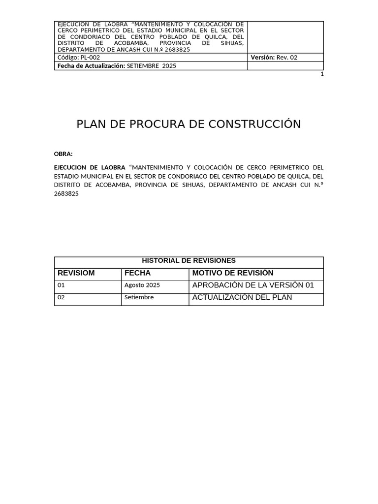 Gestion Procura | PDF | Logística