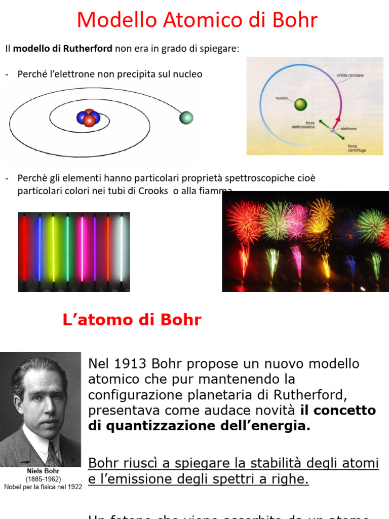 05 Modello Atomico Di Bohr | PDF