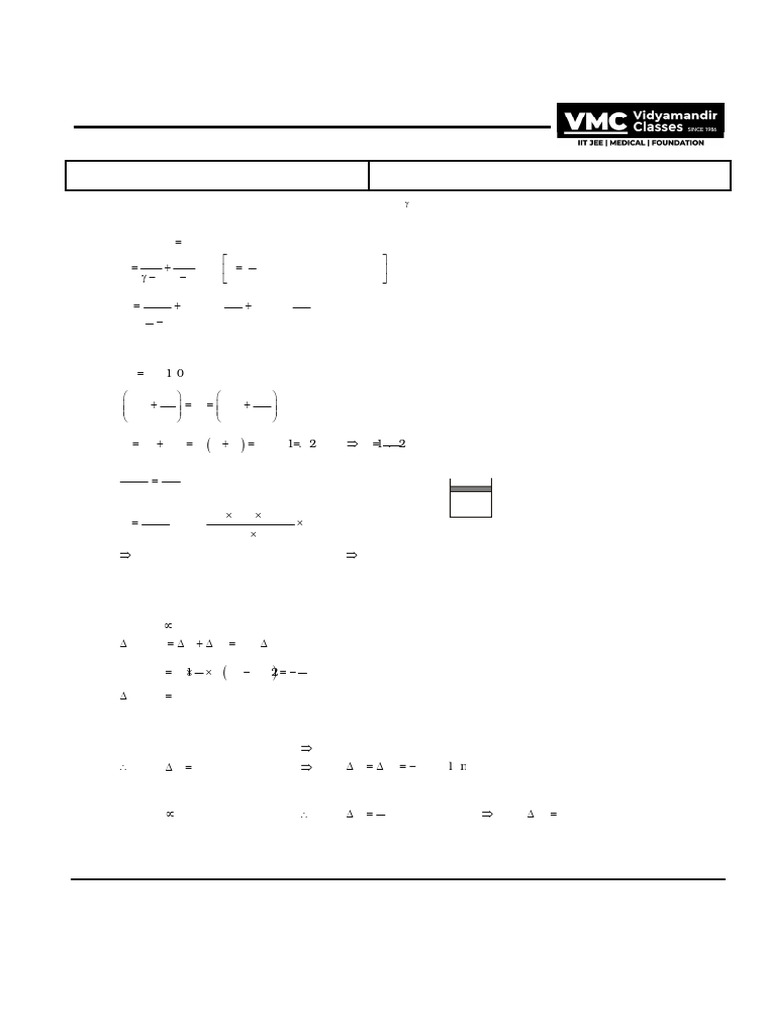 Thermodynamics Solution Miscellaneous Question Bank | PDF | Gases ...