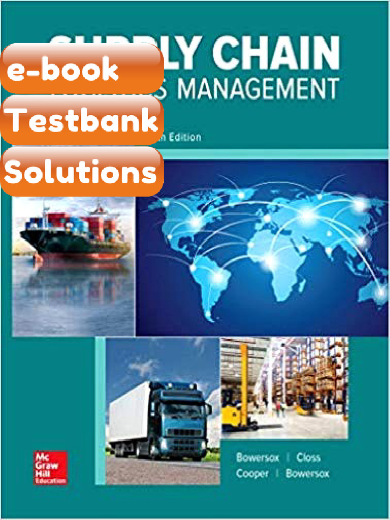 Testbank Supply Chain Logistics Management 5th by Bowersox E-book ...