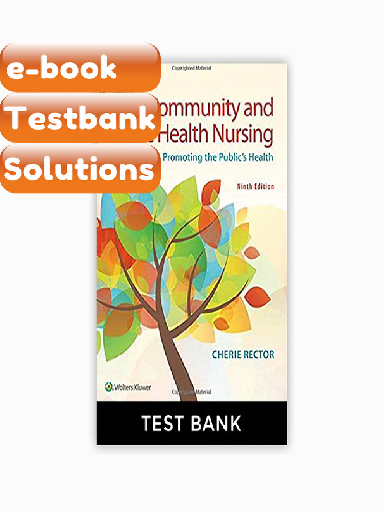 Testbank Community and Public Health Nursing 9th Edition Ebook ...