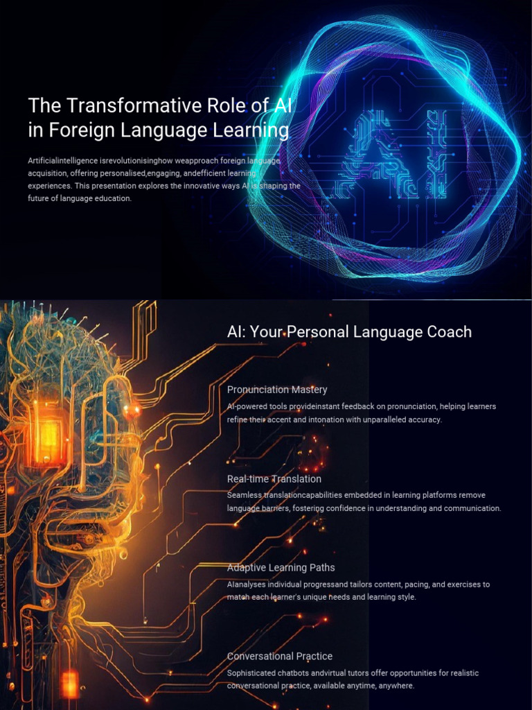The Transformative Role of AI in Foreign Language Learning PDF | PDF