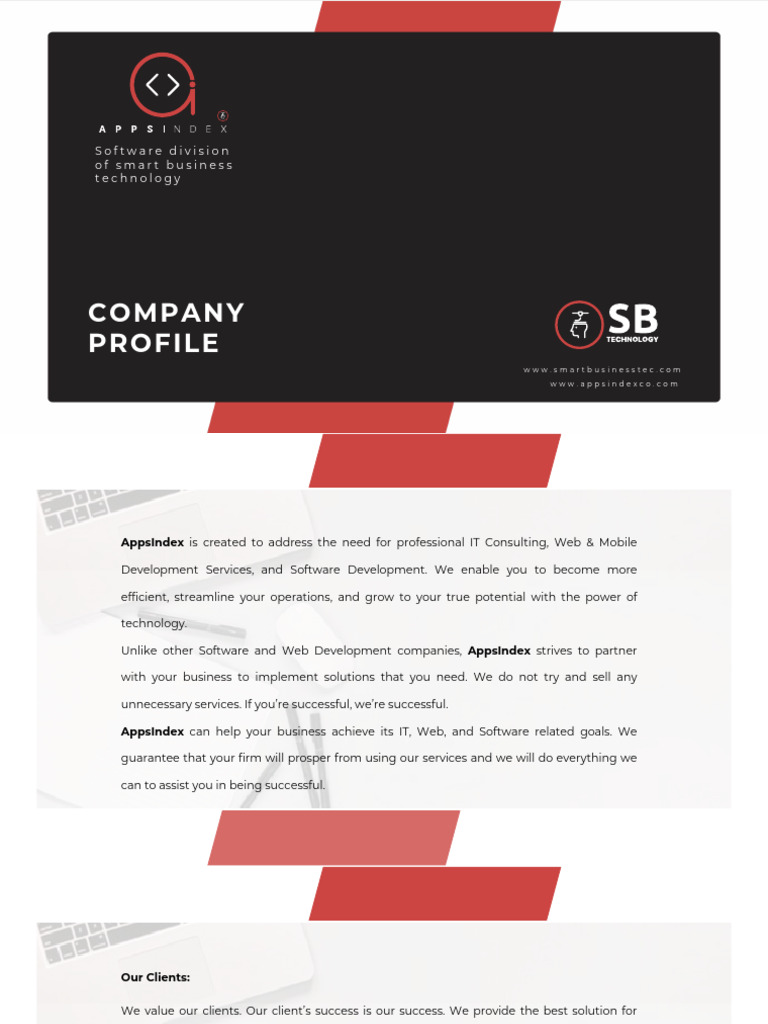 AppsIndex Portfolio () | PDF | Mobile App | Information Technology