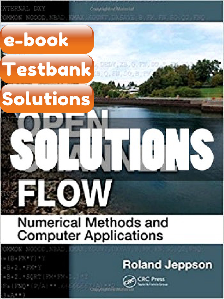 Testbank Open Channel Flow Numerical Methods and Computer Applications ...