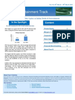 Four-S Fortnightly Mediatainment Track 16th March - 30th March 2012