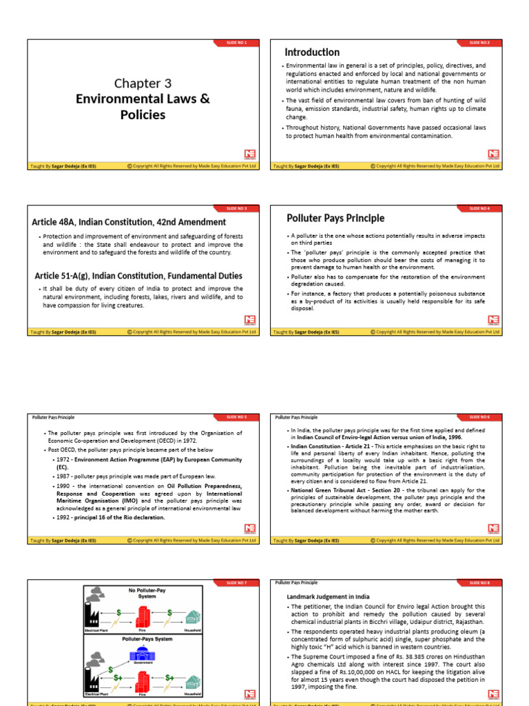 Environmental Law and Politics | PDF | Kyoto Protocol | Environmental Law