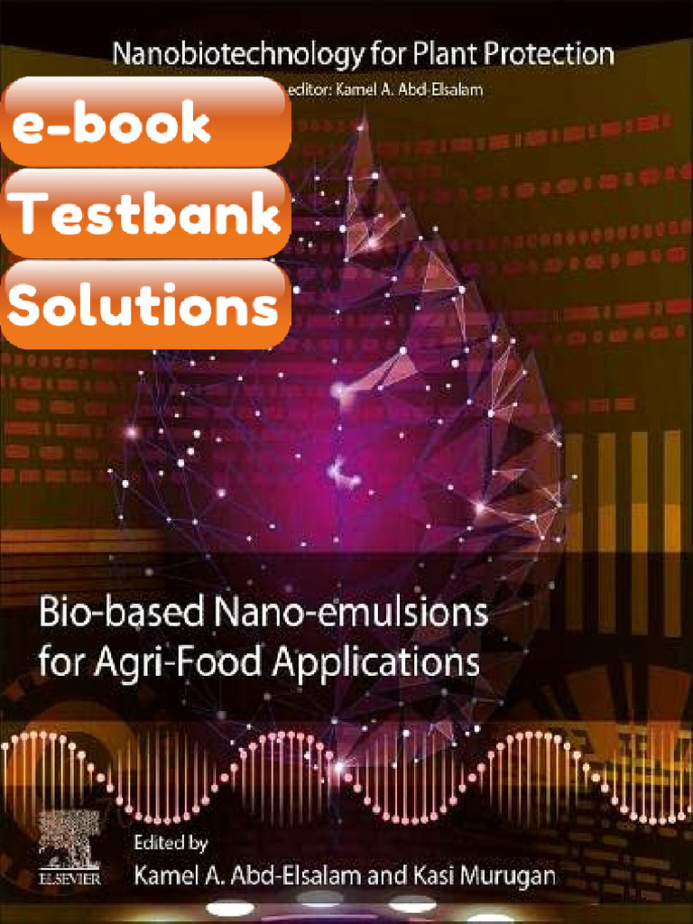 Testbank BioBased Nanoemulsions for AgriFood Applications 1st Edition ...