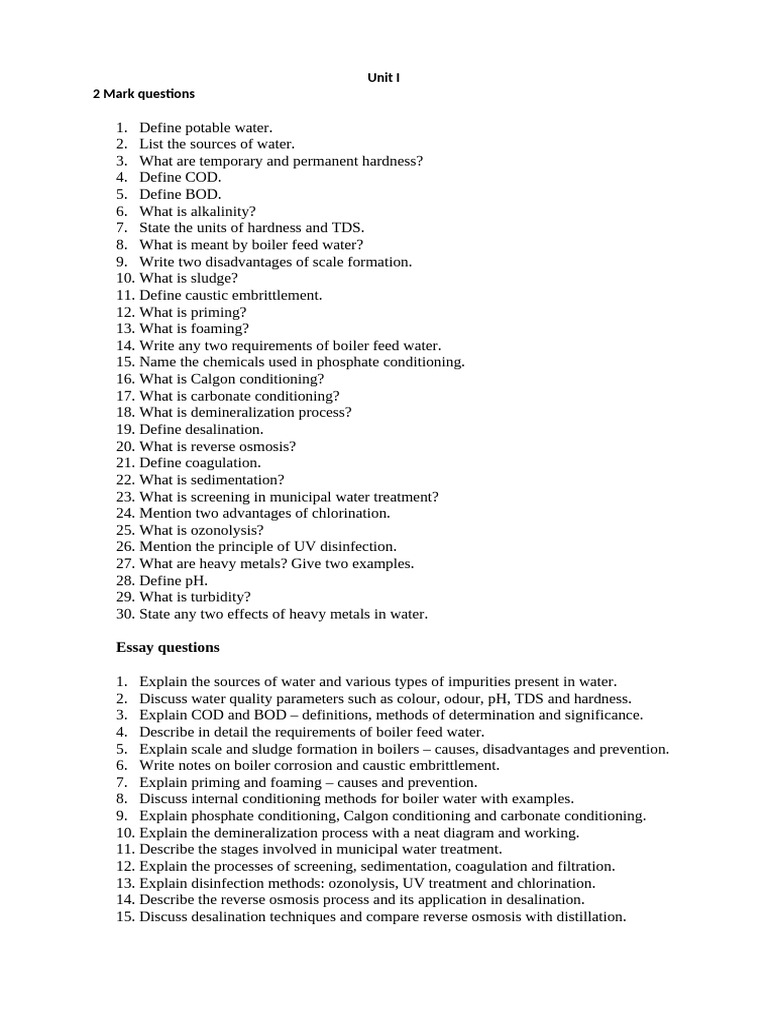 Sample Questions | PDF | Corrosion | Nanomaterials