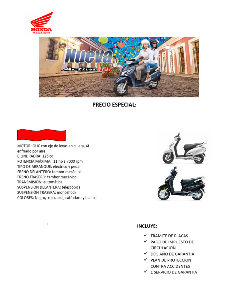 Activa 125 | PDF