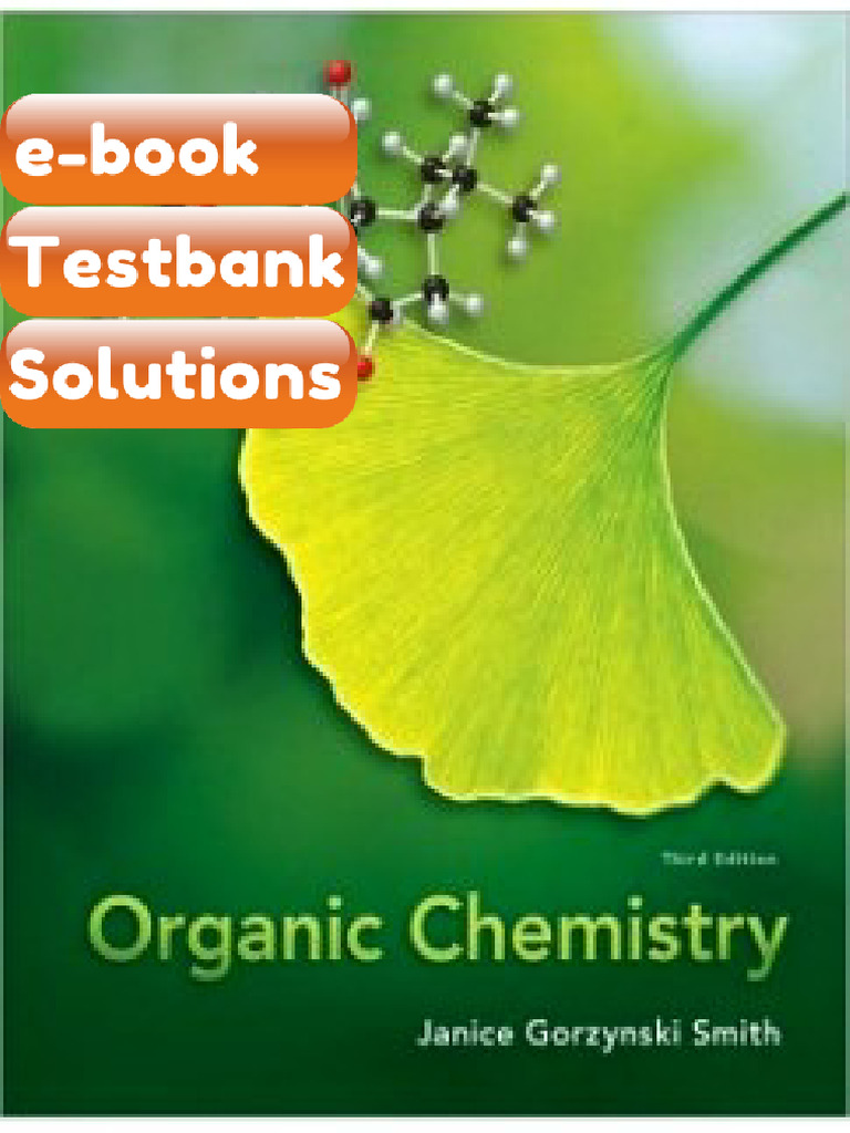 Testbank Organic Chemistry 3rd Edition Janice Smith Fast Download | PDF ...
