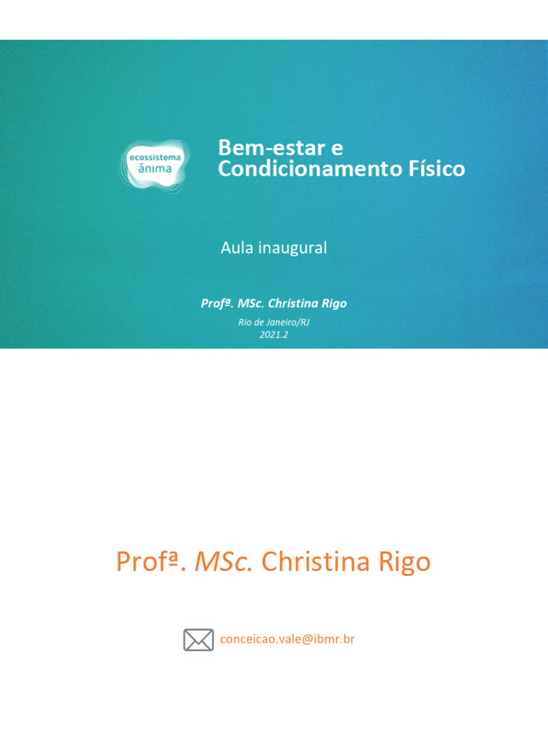 BECF - Aula 1 - Apresentação Da Disciplina | PDF | Aprendizado | Física
