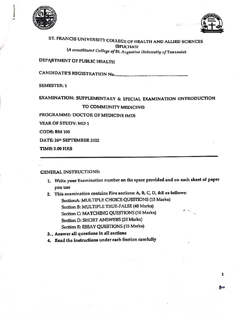 BM 1 | PDF