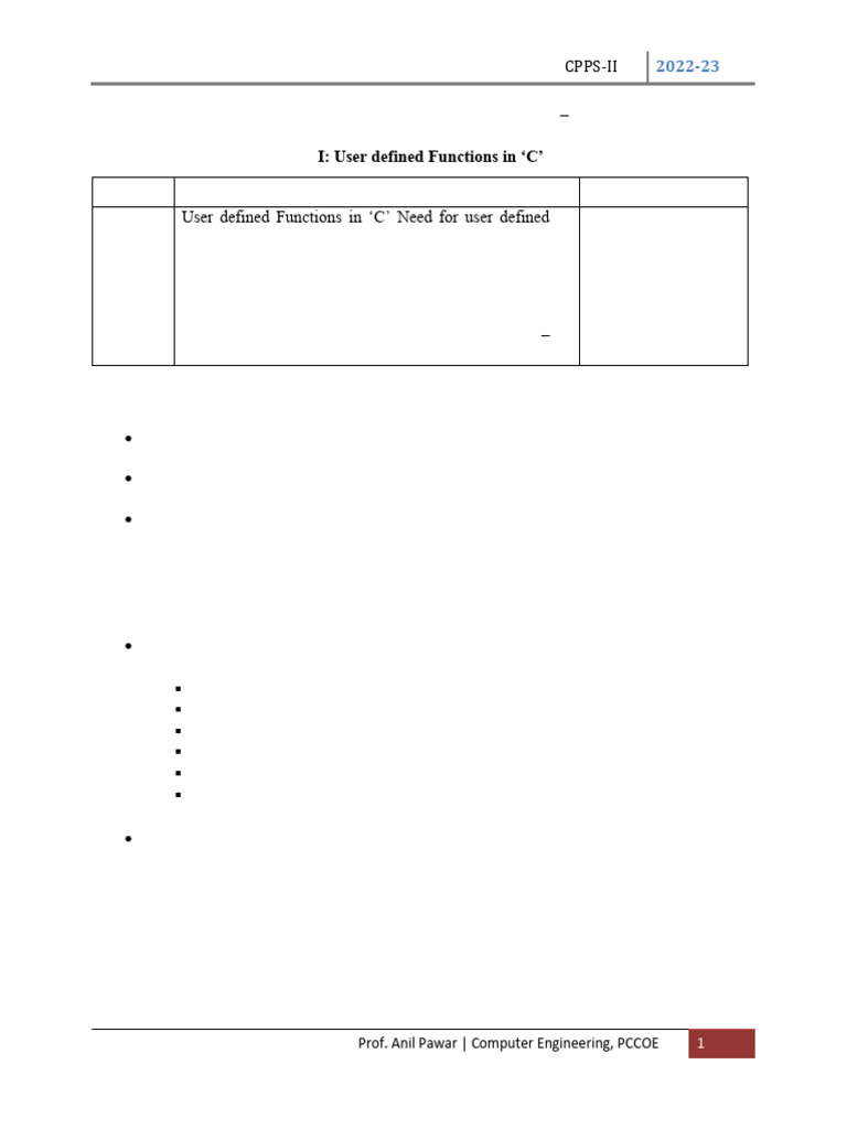 UNIT-1 CPPS-2_230428_120424 | PDF | Parameter (Computer Programming ...