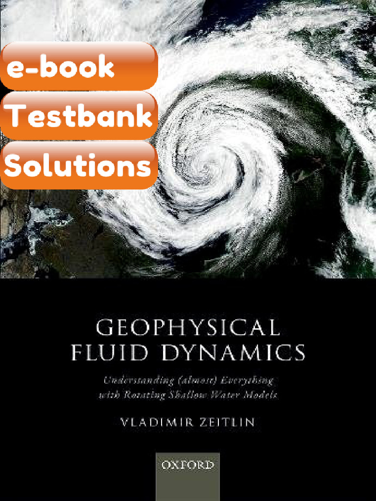 Testbank Geophysical Fluid Dynamics Understanding Almost Everything ...