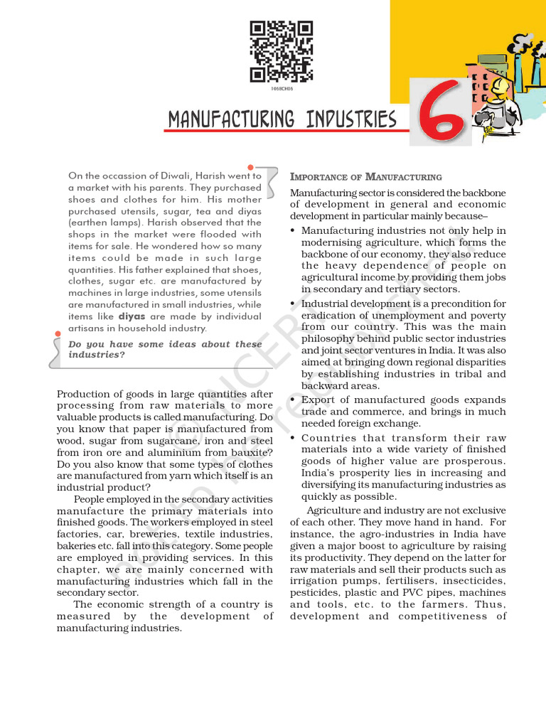 Manufacturing Industries Book PDF | PDF | Chemical Industry | Pollution