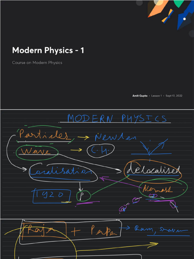 Modern Physics 1 With Anno | PDF