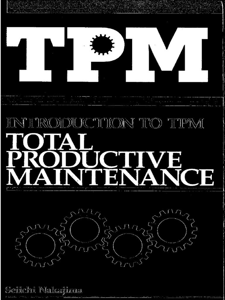 Introduction To TPM Total Productive Maintenance | PDF