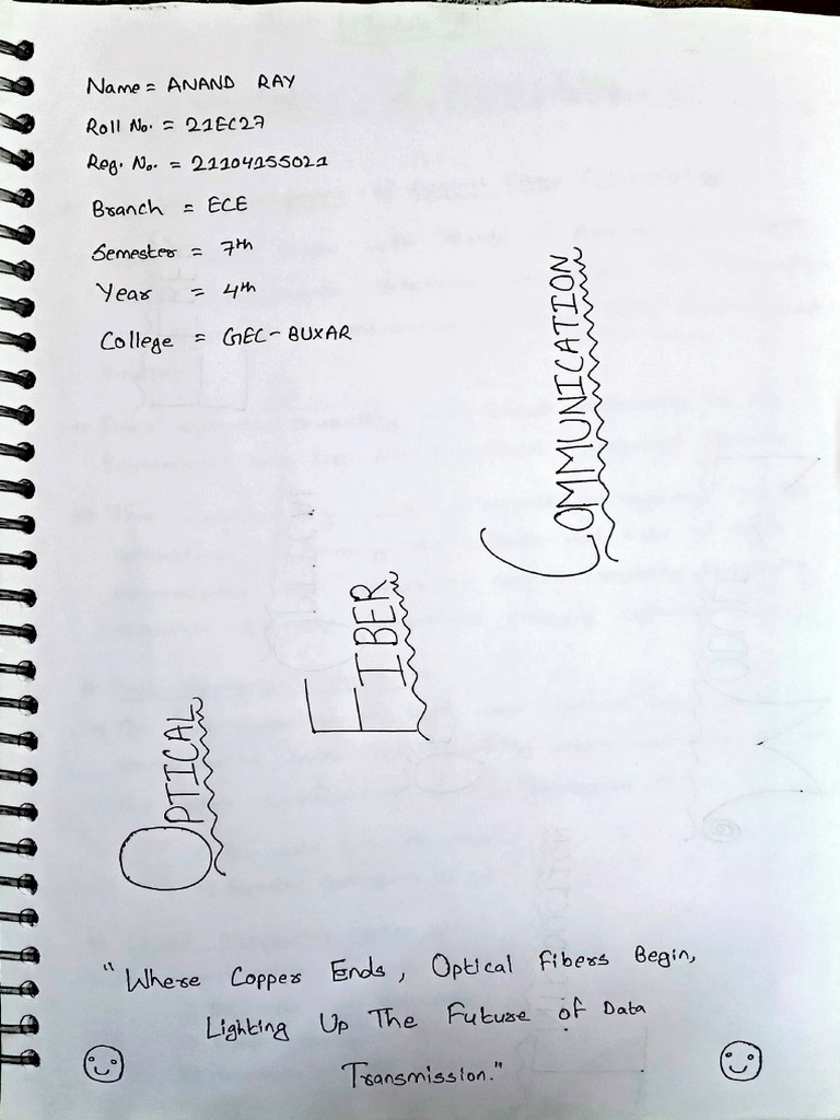 Optical Fiber Communication | PDF