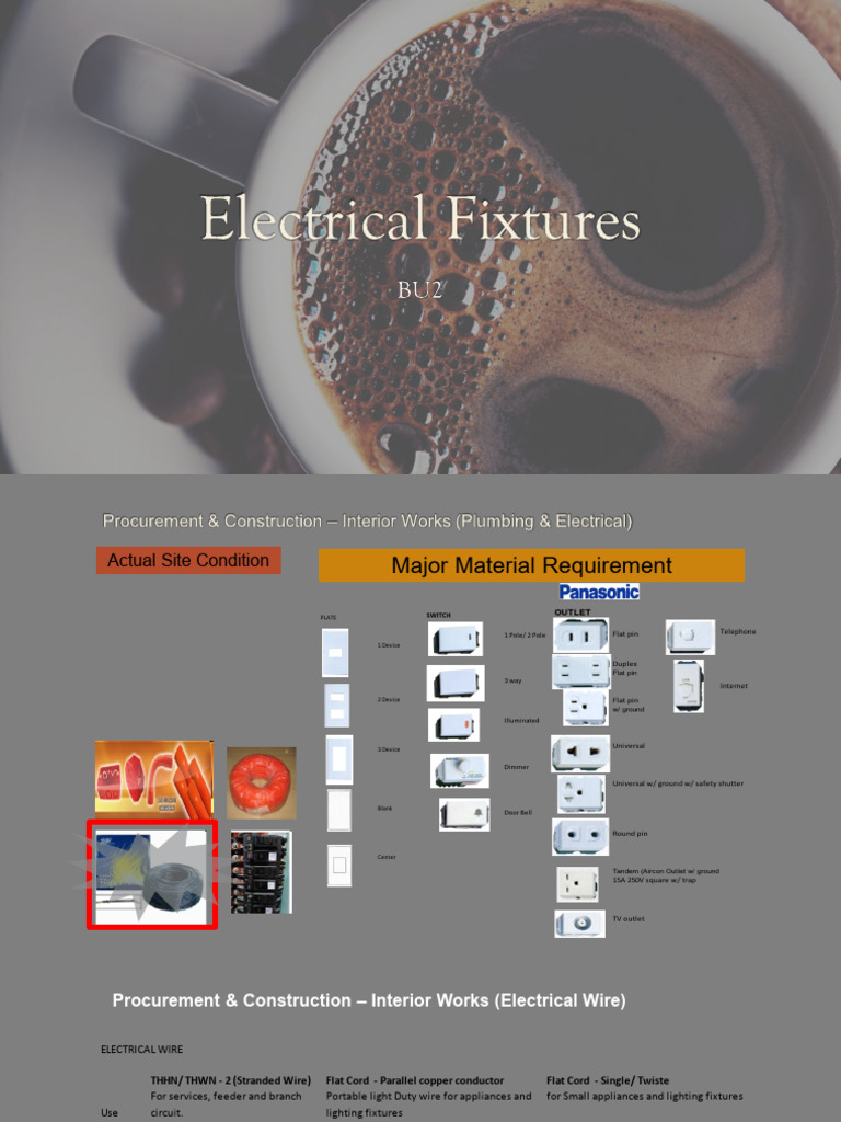 WEEK 5 - Electrical Fixtures (23Sep20) | PDF | Lighting | Electrical ...